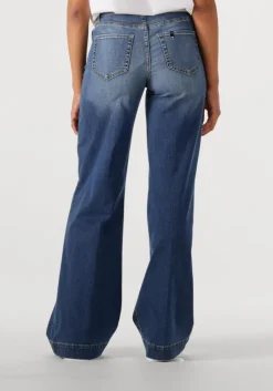 blauwe liu jo wide jeans ecs autentic flare r.w.