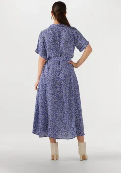 blauwe lollys laundry maxi jurk blakell maxi dress ss