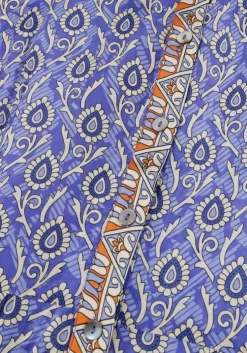 blauwe lollys laundry maxi jurk blakell maxi dress ss