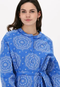 blauwe lollys laundry mini jurk vega