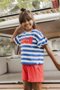 blauwe looxs little t-shirt 2512-7343