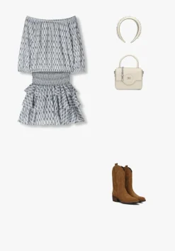 blauwe looxs 10sixteen minirok 2512-5722