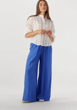 blauwe louizon wijde broek williana