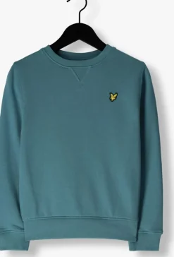 blauwe lyle & scott sweater crew neck sweatshirt boys