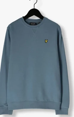 blauwe lyle & scott sweater crew neck sweatshirt boys