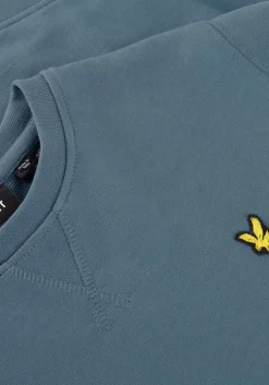 blauwe lyle & scott sweater crew neck sweatshirt boys