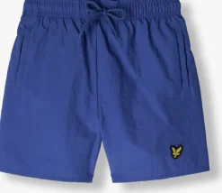 blauwe lyle & scott zwembroeken plain swim short