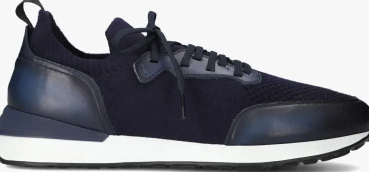 blauwe magnanni lage sneakers 26069