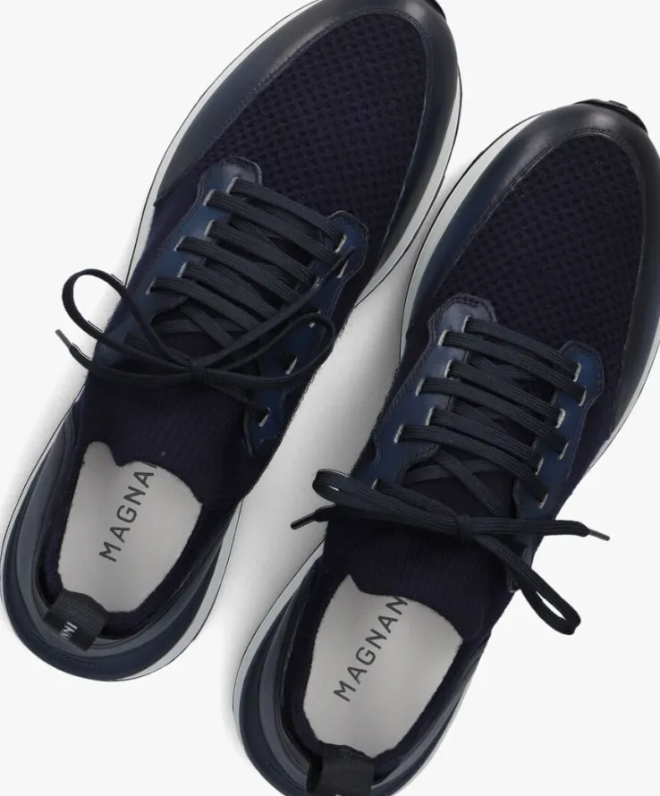 blauwe magnanni lage sneakers 26069