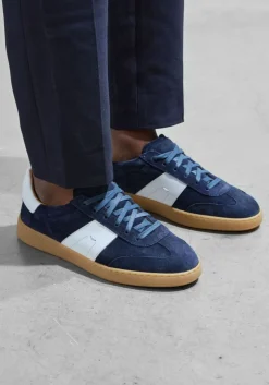 blauwe magnanni lage sneakers 25851 sue