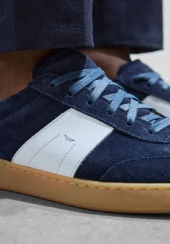 blauwe magnanni lage sneakers 25851 sue