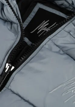 blauwe malelions gewatteerde jas donn puffer