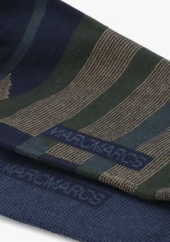 blauwe marcmarcs sokken joe cotton 2-pack