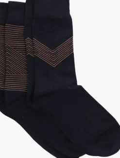 blauwe marcmarcs sokken noah cotton 2-pack