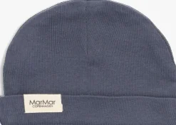 blauwe marmar copenhagen muts aiko