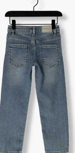 blauwe mayoral slim fit jeans basic slim fit trousers