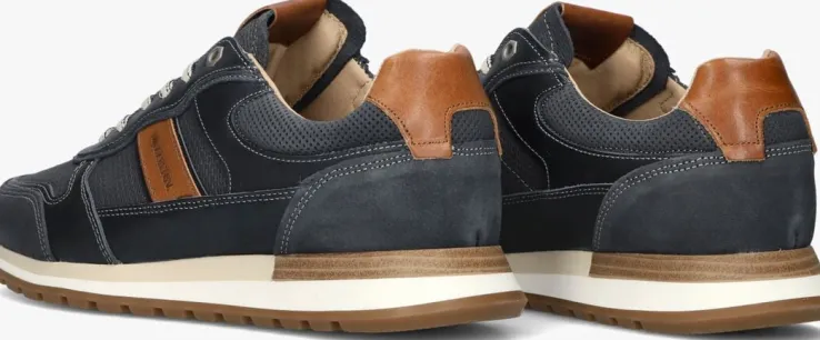 blauwe mazzeltov lage sneakers madrid