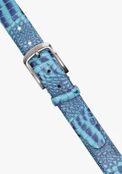 blauwe mazzeltov riem enzo belt