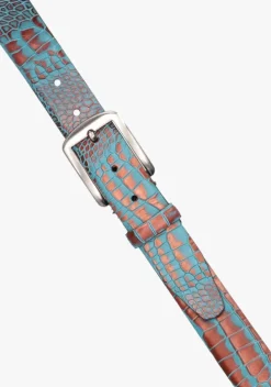 blauwe mazzeltov riem enzo belt