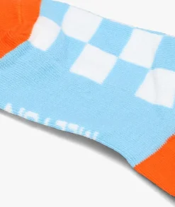 blauwe melton sokken race socks