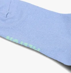 blauwe melton sokken wide stripes socks