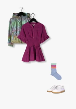 blauwe melton sokken wide stripes socks