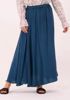 blauwe mes demoiselles maxirok ashton