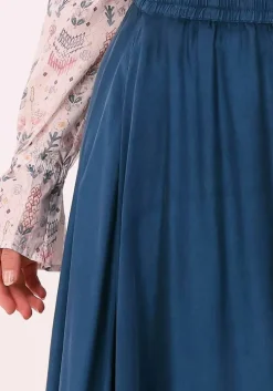 blauwe mes demoiselles maxirok ashton