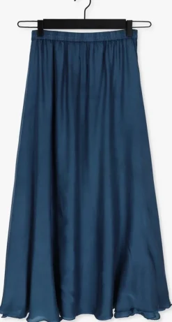 blauwe mes demoiselles maxirok ashton