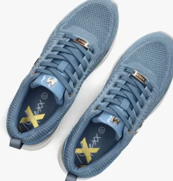 blauwe mexx lage sneakers rox orlando