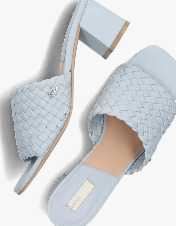 blauwe mexx muiltjes jalara