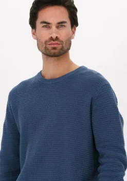 blauwe minimum trui ro 9305