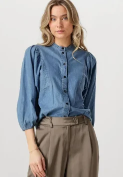 blauwe minus blouses jasmene shirt