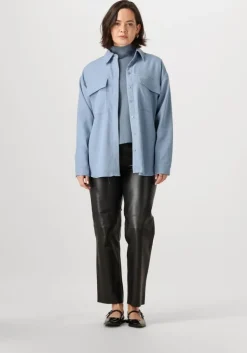 blauwe minus blouses livina oversized shirt