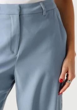 blauwe minus pantalon livina straight leg pant