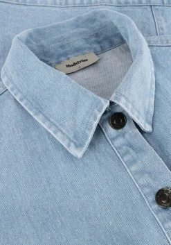 blauwe modström gilet tenormd vest