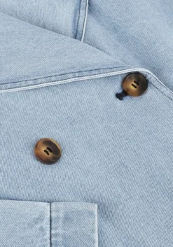 blauwe modström trenchcoats madelinemd denim jacket