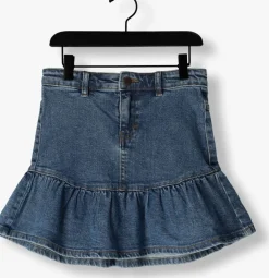 blauwe molo midirok bridget