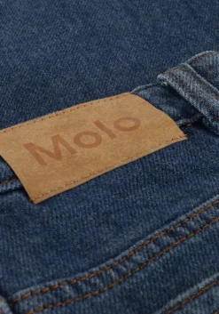 blauwe molo straight leg jeans asta