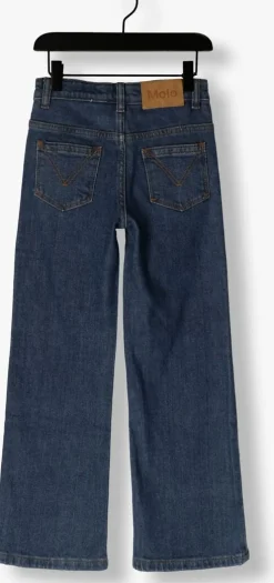 blauwe molo straight leg jeans asta