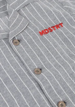 blauwe moodstreet casual overhemd boys short sleeve shirt