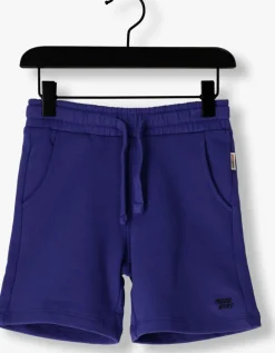 blauwe moodstreet korte broek sweatshorts billie summer