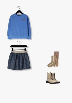 blauwe moodstreet minirok skirt ruby