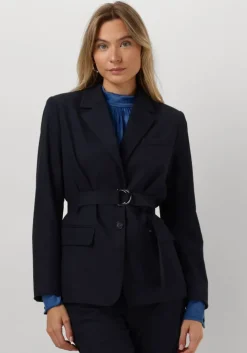 blauwe mos mosh blazer herdis caia blazer