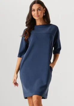 blauwe moscow mini jurk 66-06-jurre