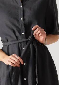 blauwe msch copenhagen mini jurk mschpennie ginia 2 4 shirt dress