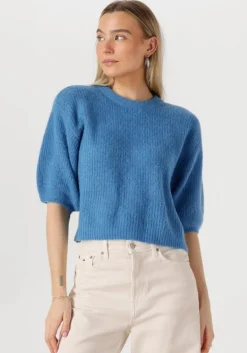 blauwe msch copenhagen trui mschhila hope 2 4 pullover