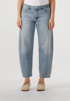 blauwe my essential wardrobe barrel jeans balloomw 139 high tappered