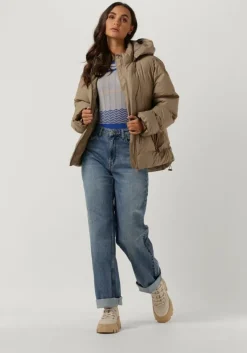 blauwe neo noir trui dary stripe knit blouse