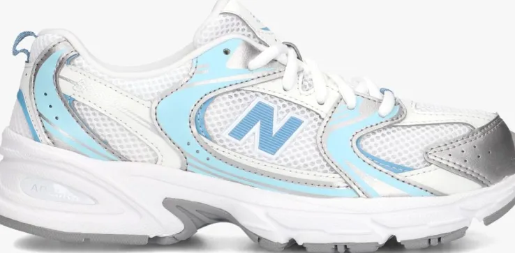 blauwe new balance lage sneakers gr530